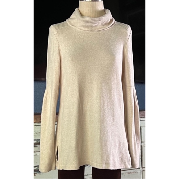 Anthropologie Rachael Turtleneck Pullover Top Sweater M - Picture 1 of 16